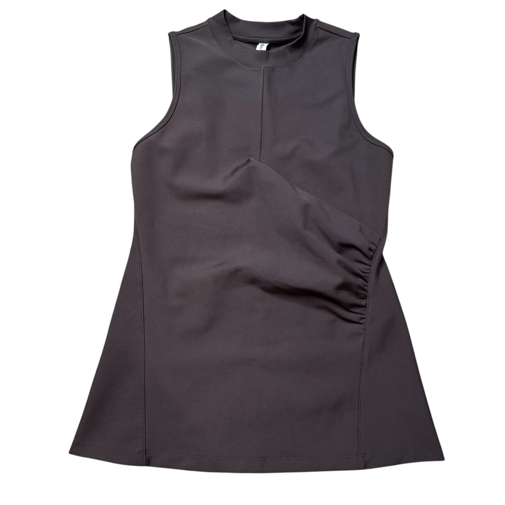 🏋️♀️ Athleta Bayview Tank Top Small in Deep Brownish Gray 💫 Sleek & Versatile